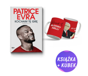  Patrice Evra. Kocham tę grę. Autobiografia (książka + kubek Ferguson 360ml)