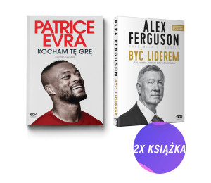 Patrice Evra. Kocham tę grę. Autobiografia + Alex Ferguson. Być liderem (2x książka)