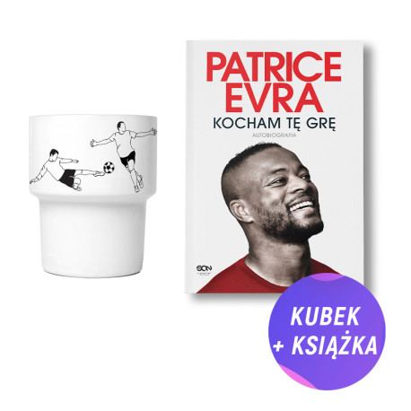 Patrice Evra. Kocham tę grę. Autobiografia (książka + kubek retro)