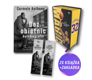 Carmelo Anthony. Bez obietnic. Autobiografia + Shaq. Bez cenzury (2x książka + zakładka gratis)