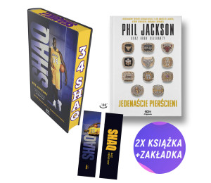 SQN Originals: Shaq. Bez cenzury. Wydanie III + Phil Jackson (2x książka + zakładka gratis)