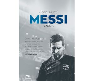 Okładka książki Messi. G.O.A.T. w księgarni sportowej Labotiga