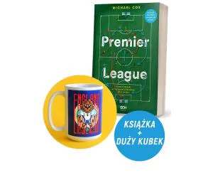 Zdjęcie pakietu Premier League. Historia taktyki w najlepszej piłkarskiej lidze świata + Kubek duży 430 ml Lew Anglia Jan Kallwe