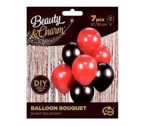 Balony Beauty&Charm bukiet 30cm 7szt