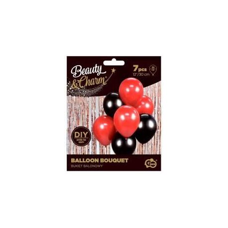 Balony Beauty&amp;Charm bukiet 30cm 7szt