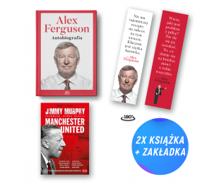 Pakiet SQN Originals: Alex Ferguson. Autobiografia + Jimmy Murphy (2x książka + zakładka gratis)