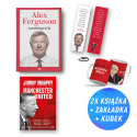 (Wysyłka ok. 26.03.) Pakiet: Alex Ferguson. Autobiografia + Jimmy Murphy (2x książka + kubek + zakładka gratis)