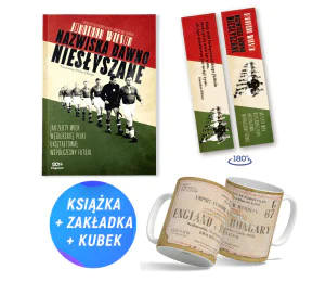 SQN Originals: Nazwiska dawno niesłyszane + Kubek bilet z meczu 1953 r. (książka + kubek + zakładka)