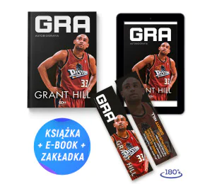 Pakiet: Grant Hill. Gra. Autobiografia (ksiażka + e-book + zakładka gratis)