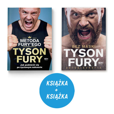 Pakiet: Metoda Fury&#039;ego + Tyson Fury. Bez maski (2x książka)