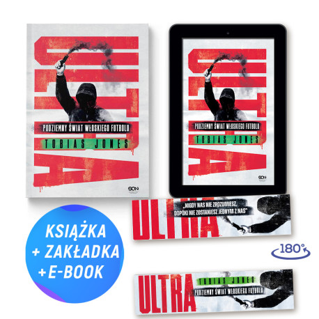 Pakiet: Ultra. Podziemny świat włoskiego futbolu (książka + e-book + zakładka gratis)