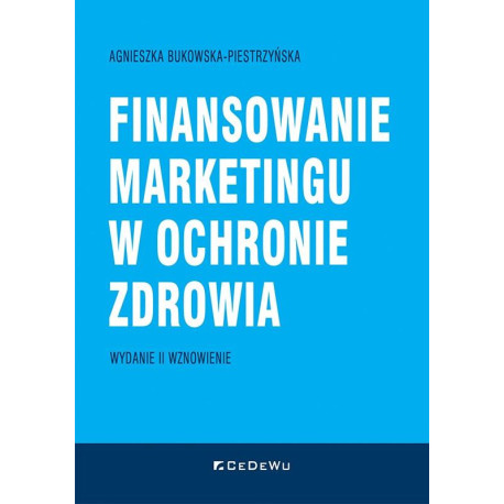 Finansowanie marketingu w ochronie zdrowia w.2