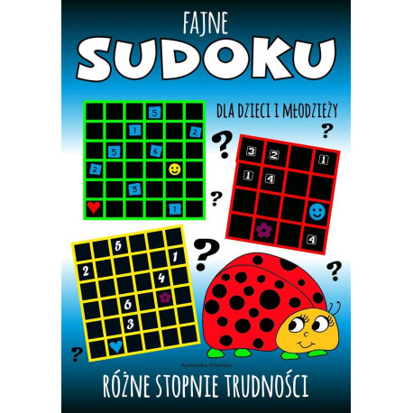 Fajne sudoku dla dzieci i młodzieży