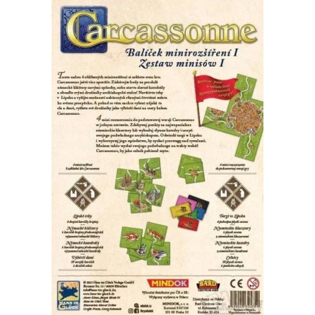 Carcassonne - Zestaw rozszerzeń