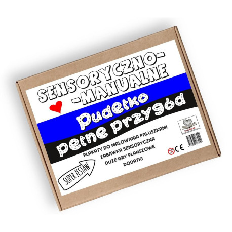 Sensoryczno-manualne pudełko pełne przygód