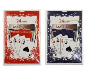 Karty do gry, talia 24 karty Mad-Jack MIX