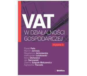 VAT w działalności gospodarczej w.3