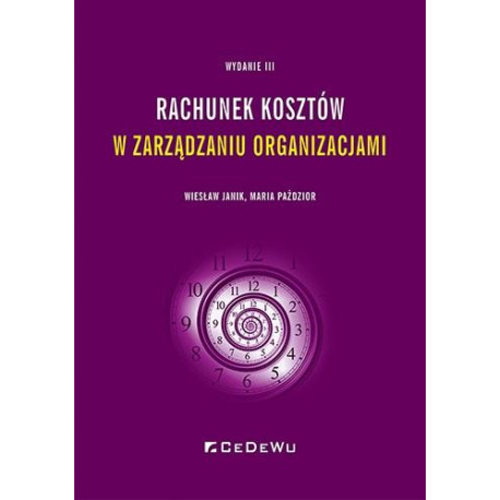 Rachunek kosztów w zarządzaniu organizacjami