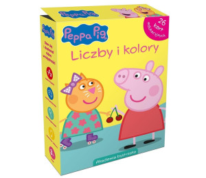 Świnka Peppa. Liczby i kolory. Karty edukacyjne