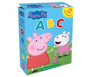 Świnka Peppa. ABC. Karty edukacyjne w pudełku