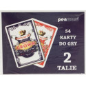 Karty do gry 54 2 talie