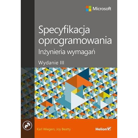 Specyfikacja oprogramowania. Inżynieria wymagań