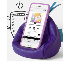 Bookaroo Bean Bag Pufa pod smartfon - fioletowa