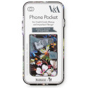 Bookaroo portfel na telefon Kilburn Black Floral