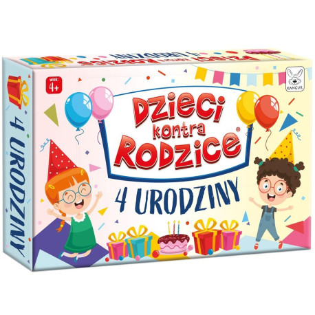 Dzieci kontra Rodzice. Urodziny 4+