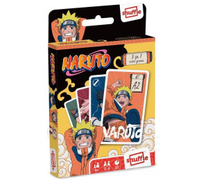 Shuffle Fun - Naruto 3w1 CARTAMUNDI