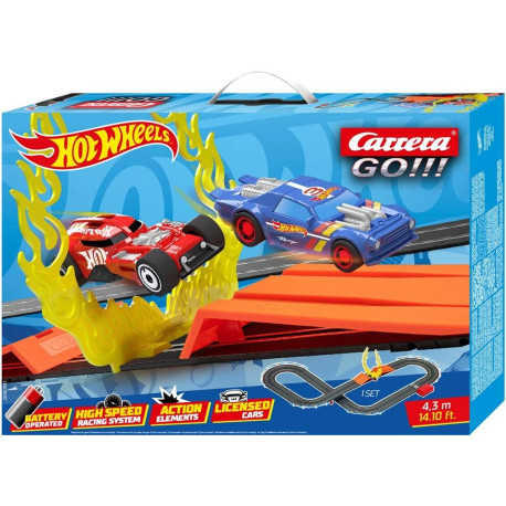 Carrera Go!!! Hot Wheels 4,3m + skocznia