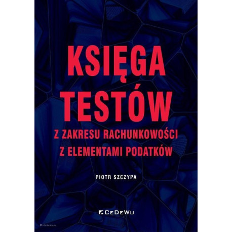 Księga testów z zakresu rachunkowości