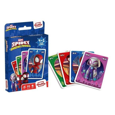 Shuffle Spidey 4w1 CARTAMUNDI