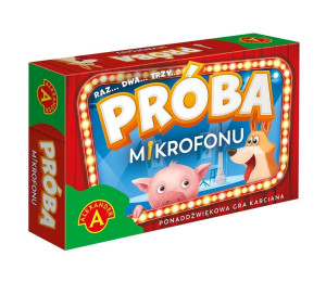 Próba mikrofonu ALEX