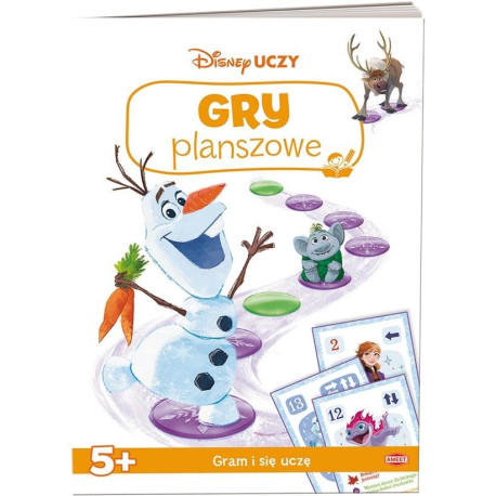 Disney Uczy. Kraina lodu. Gry planszowe