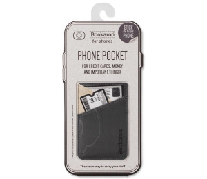 Bookaroo Phone pocket - portfel na telefon grafit