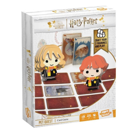 Harry Potter Pet Quest gra karciana z figurkami