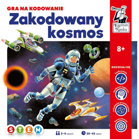 Kapitan Nauka. Zakodowany kosmos. Gra na kodowanie