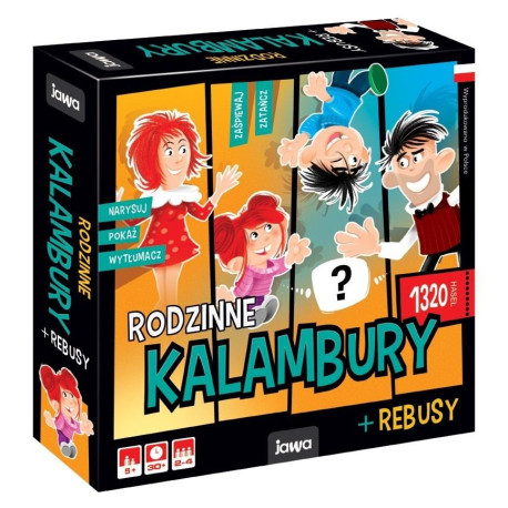 Rodzinne kalambury i rebusy JAWA