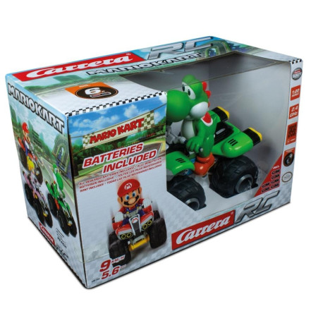 Carrera RC Mario Kart Yoshi Quad LiFePO 2,4GHz