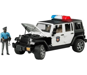 Jeep Wrangler Unlimited Rubicon + policjant