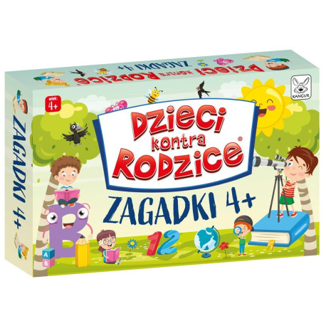 Dzieci kontra Rodzice. Zagadki 4+