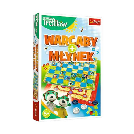 Warcaby/młynek trefliki TREFL