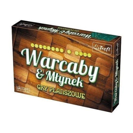 Warcaby/ Młynek klasyczny TREFL