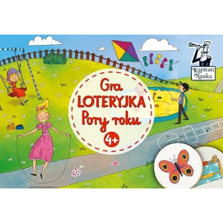 Kapitan Nauka. Gra Loteryjka. Pory roku 4+