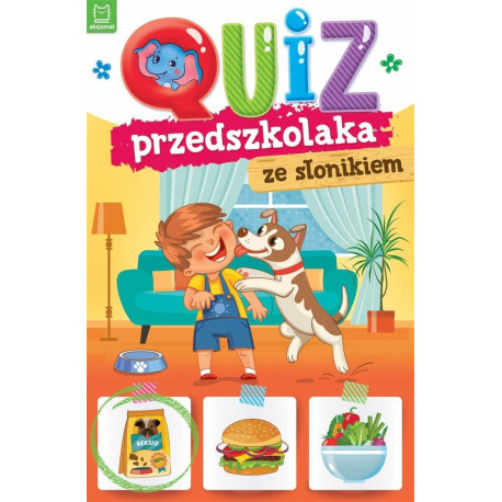 Quiz przedszkolaka ze słonikiem