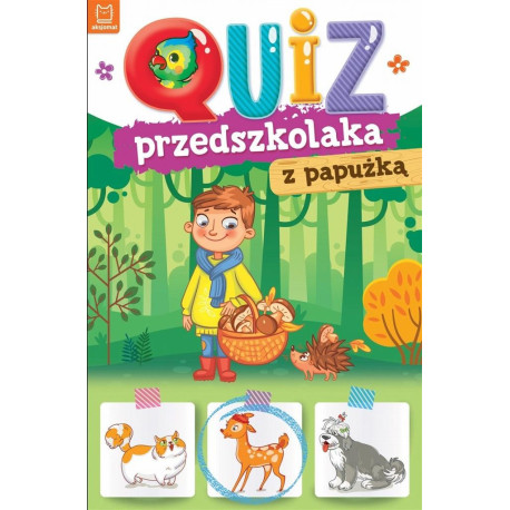 Quiz przedszkolaka z papużką