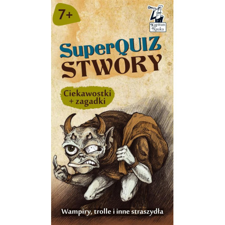 Kapitan Nauka. SuperQuiz Stwory