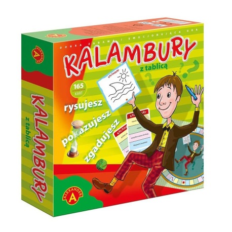 Kalambury z tablicą ALEX