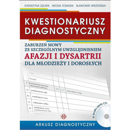 Kwestionariusz diagnostyczny. Arkusz diagnostyczny